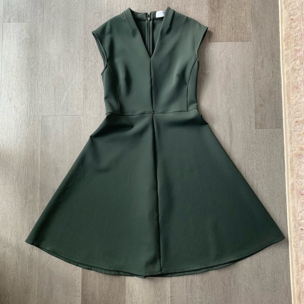 The Ruth Dress - Light Scuba (Forest)